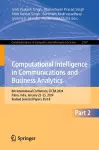 Computational Intelligence in Communications and Business Analytics cover