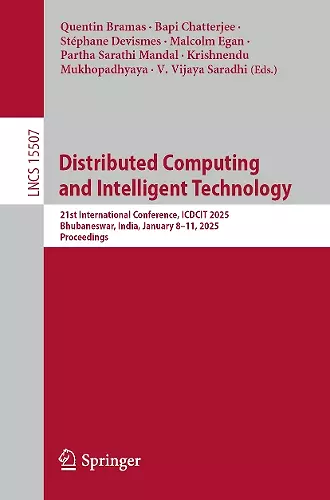 Distributed Computing and Intelligent Technology cover