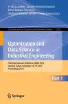 Optimization and Data Science in Industrial Engineering cover