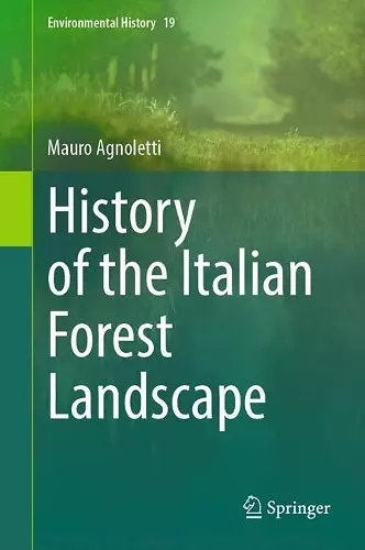 History of the Italian Forest Landscape cover