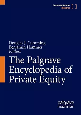 The Palgrave Encyclopedia of Private Equity cover