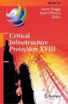 Critical Infrastructure Protection XVIII cover