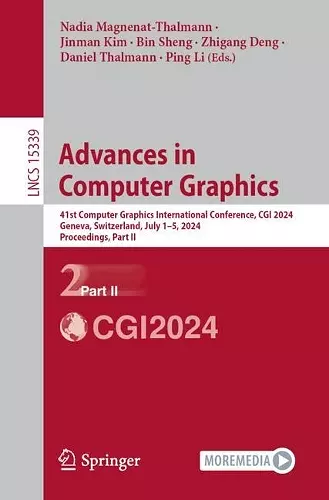 Advances in Computer Graphics cover