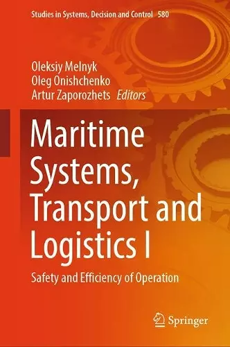 Maritime Systems, Transport and Logistics I cover