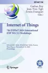 Internet of Things. 7th IFIPIoT 2024 International IFIP WG 5.5 Workshops cover