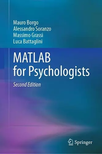 MATLAB for Psychologists cover