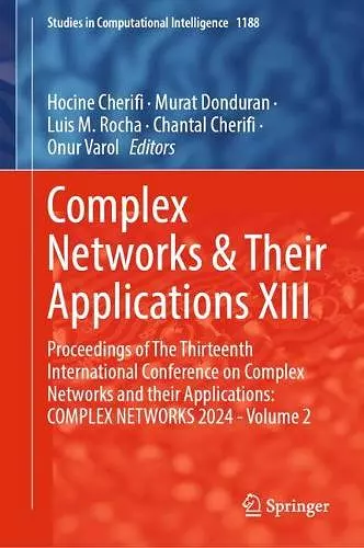 Complex Networks & Their Applications XIII cover