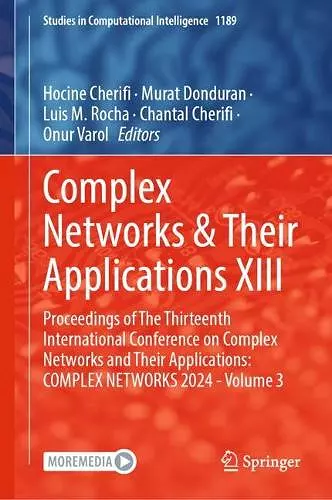 Complex Networks & Their Applications XIII cover