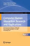 Computer-Human Interaction Research and Applications cover
