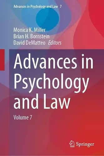 Advances in Psychology and Law cover