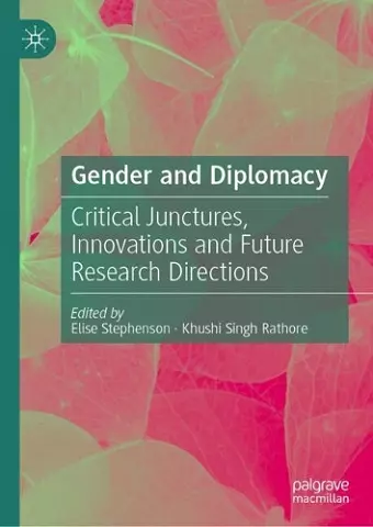 Gender and Diplomacy cover