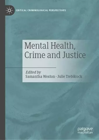 Mental Health, Crime and Justice cover