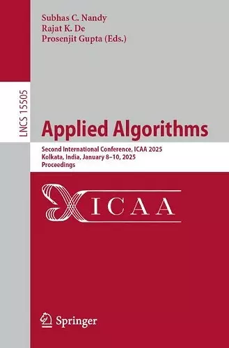 Applied Algorithms cover