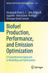 Biofuel Production, Performance, and Emission Optimization cover