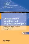 Advanced Network Technologies and Computational Intelligence cover