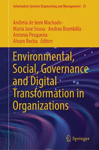 Environmental, Social, Governance and Digital Transformation in Organizations cover