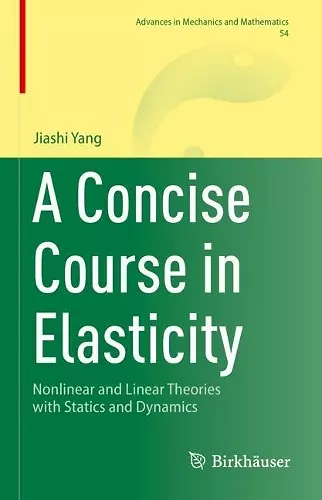 A Concise Course in Elasticity cover