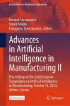 Advances in Artificial Intelligence in Manufacturing II cover