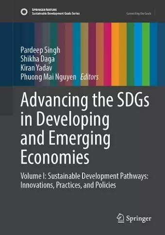 Advancing the SDGs in Developing and Emerging Economies cover