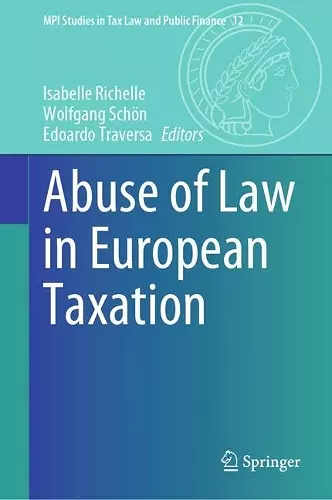 Abuse of Law in European Taxation cover