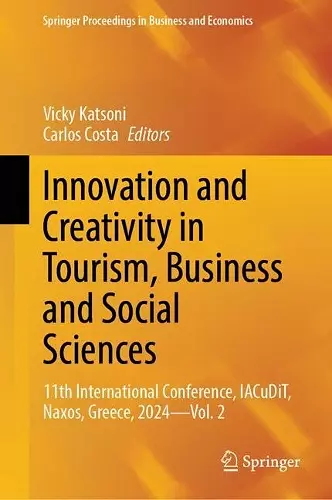 Innovation and Creativity in Tourism, Business and Social Sciences cover