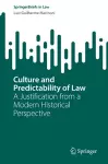Culture and Predictability of Law cover