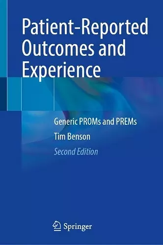 Patient-Reported Outcomes and Experience cover