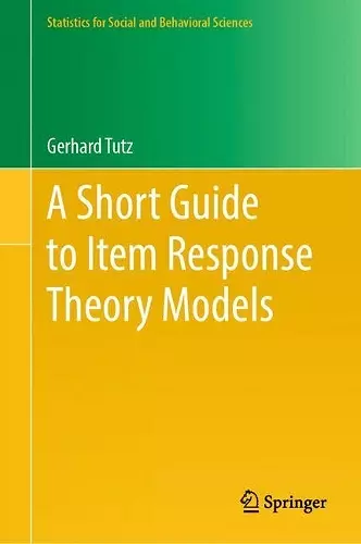 A Short Guide to Item Response Theory Models cover