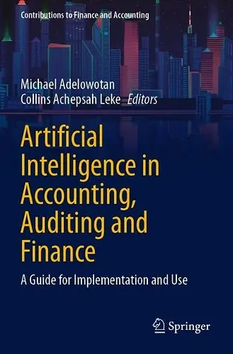 Artificial Intelligence in Accounting, Auditing and Finance cover