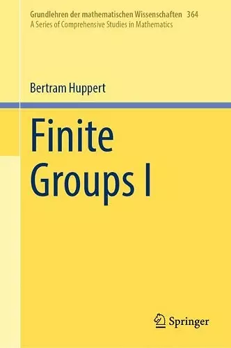 Finite Groups I cover