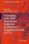 Proceedings of the Third International Conference on Advances in Computing Research (ACR’25) cover