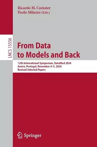 From Data to Models and Back cover