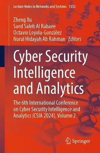 Cyber Security Intelligence and Analytics cover