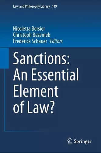 Sanctions: An Essential Element of Law? cover