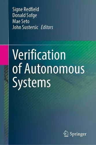 Verification of Autonomous Systems cover