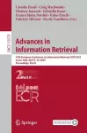 Advances in Information Retrieval cover