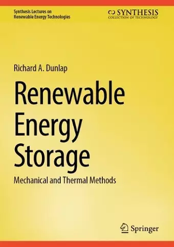 Renewable Energy Storage cover