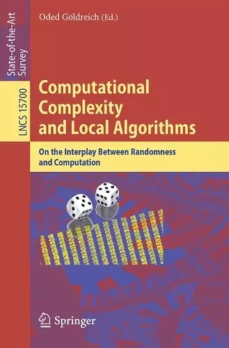 Computational Complexity and Local Algorithms cover