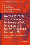 Proceedings of the 15th International Conference on Soft Computing and Pattern Recognition (SoCPaR 2023) cover