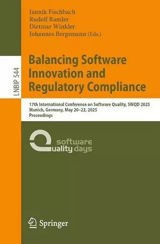 Balancing Software Innovation and Regulatory Compliance cover