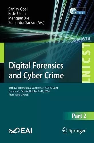 Digital Forensics and Cyber Crime cover