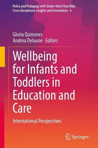 Wellbeing for Infants and Toddlers in Education and Care cover