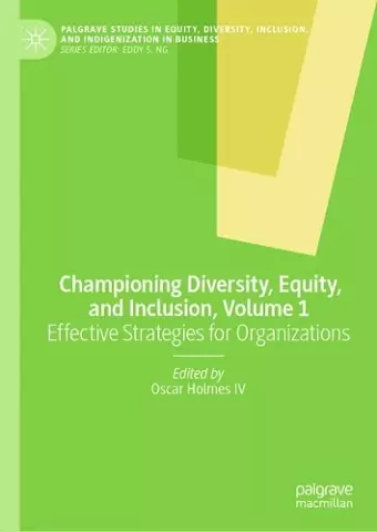 Championing Diversity, Equity, and Inclusion, Volume 1 cover