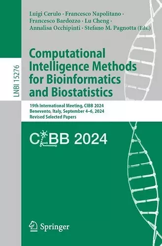 Computational Intelligence Methods for Bioinformatics and Biostatistics cover