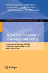 Digital Transformation in Governance and Society cover