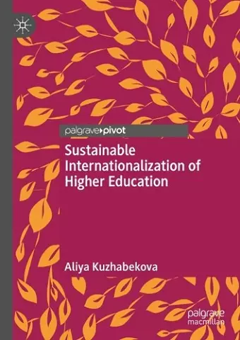 Sustainable Internationalization of Higher Education cover