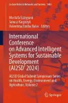 International Conference on Advanced Intelligent Systems for Sustainable Developent (AI2SD 2024) cover