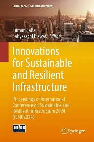 Innovations for Sustainable and Resilient Infrastructure cover
