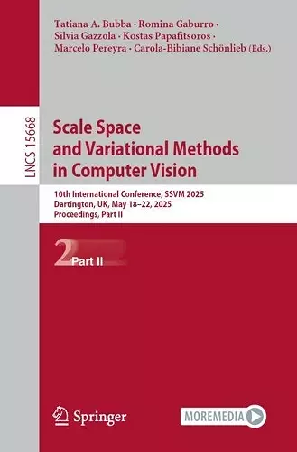 Scale Space and Variational Methods in Computer Vision cover