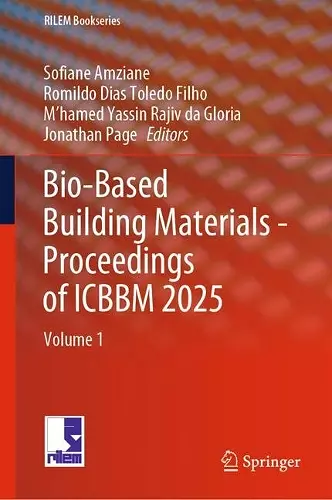 Bio-Based Building Materials - Proceedings of ICBBM 2025 cover